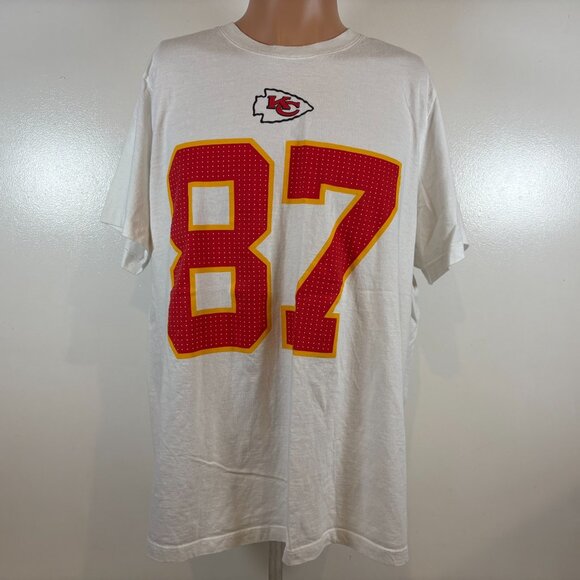 Nike Travis Kelce Jersey T Shirt Mens Size XL Kansas City Chiefs NFL Football - Picture 3 of 4